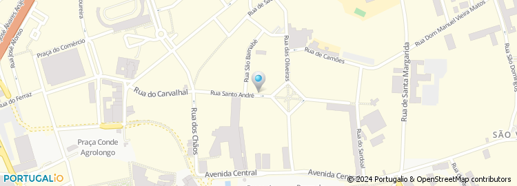Mapa de Restaurante e Snack-Bar Santo Andre