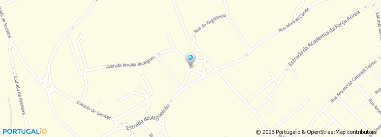 Mapa de Restaurante Escondidinho Algueirão Velho