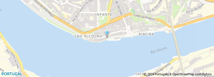 Mapa de Restaurante Farol da Boa Nova