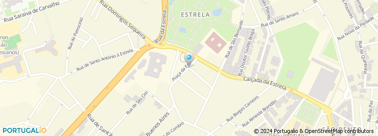 Mapa de Restaurante Flor da Estrela, Lda