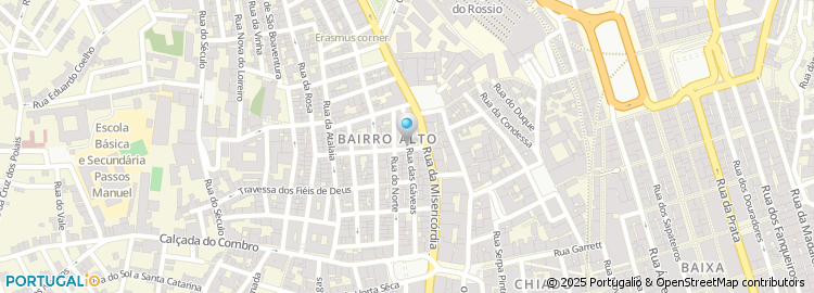 Mapa de Restaurante Floresta da Cidade