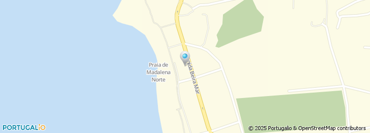 Mapa de Restaurante Manjar do Nordeste,Lda