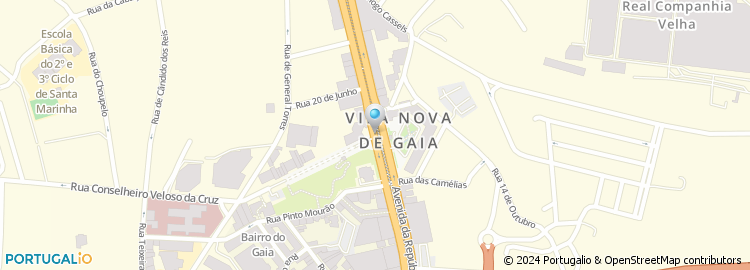 Mapa de Restaurante O Cantinho do Cabrito, Lda