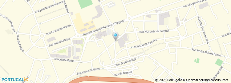 Mapa de Restaurante o Galo, Lda
