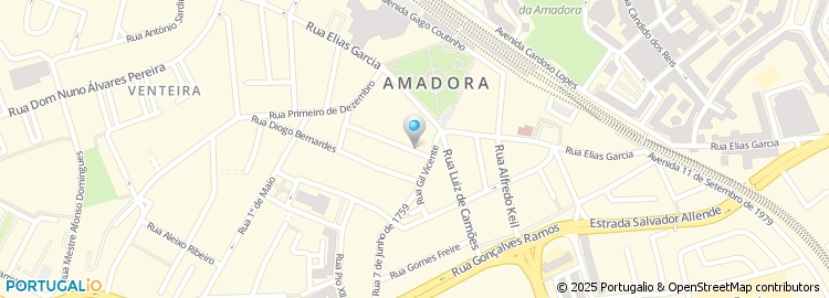 Mapa de Restaurante O Quinta l