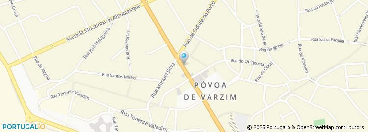 Mapa de Restaurante Os Marujos, Lda