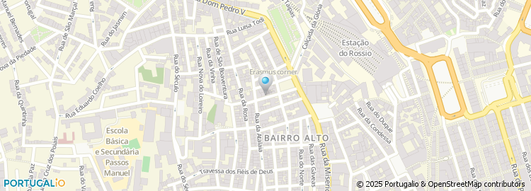 Mapa de Restaurante Poe - te na Bicha