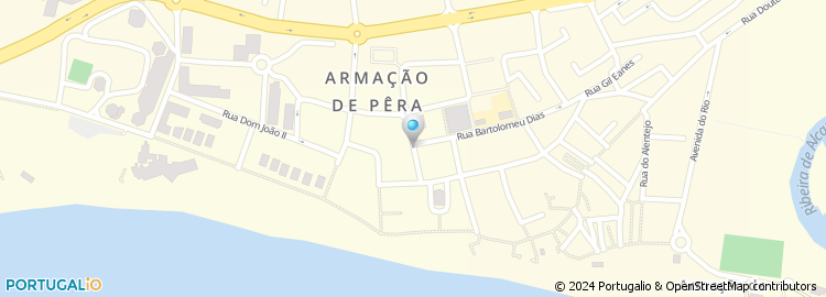 Mapa de Restaurante Praia - Mar