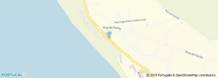 Mapa de Restaurante Rochacamelo Praia da Apulia, Lda