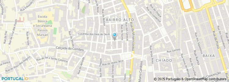 Mapa de Restaurante Sabor e Arte