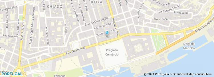 Mapa de Restaurante Santa Luzia