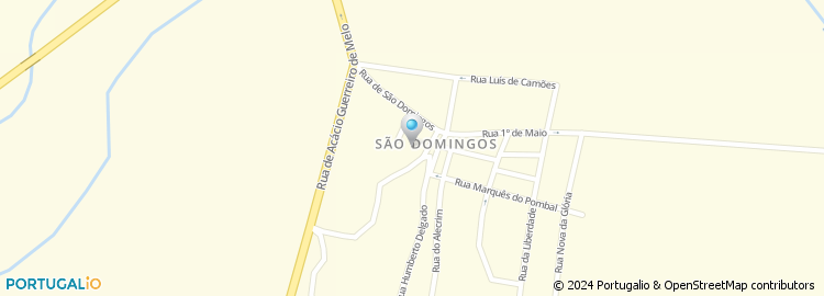 Mapa de Restaurante São Domingos