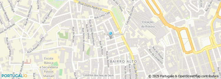 Mapa de Restaurante Senhor Bife
