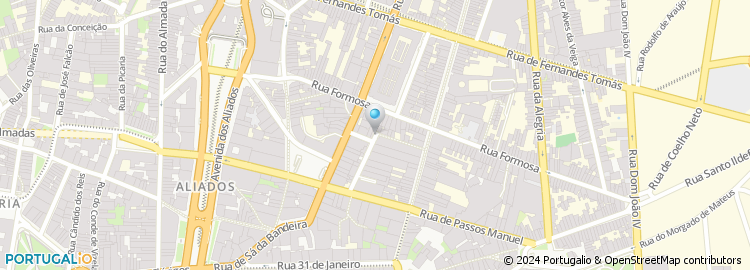Mapa de Restaurante Snack-Bar Ateneu, Lda