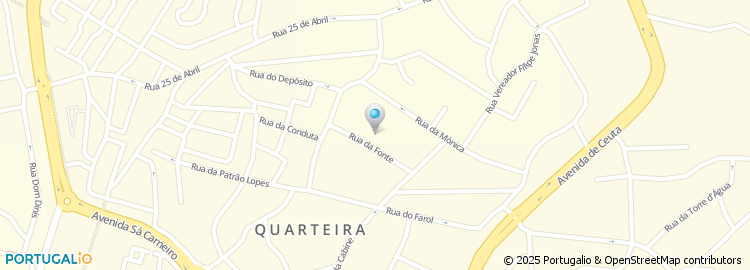 Mapa de Restaurante Snack-Bar O Galeão