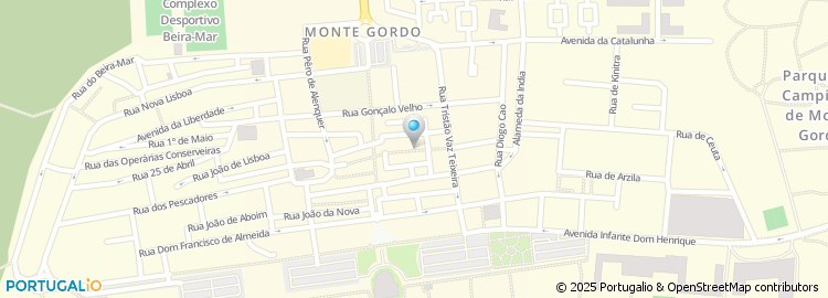 Mapa de Restaurante Snack-Bar Por - do - Sol