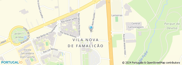Mapa de Restaurante Varzim de Molho & Barroso, Lda