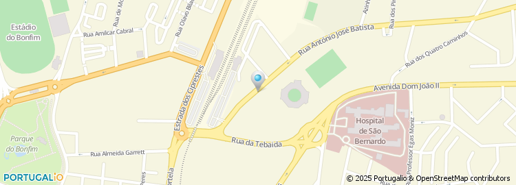 Mapa de Restaurante Verde e Branco Lda.