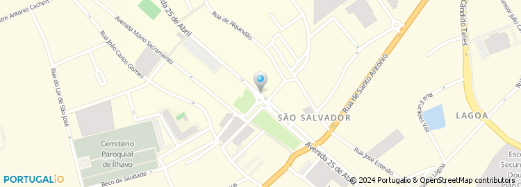 Mapa de Restaurante Vila Madrid, Lda