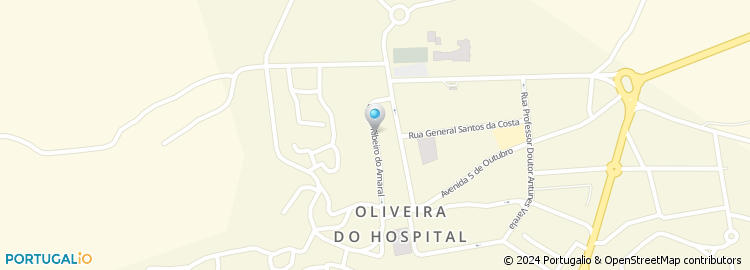Mapa de Ria - Clinica de Reabilitação Dr. Antonio Mendes Costa, Lda