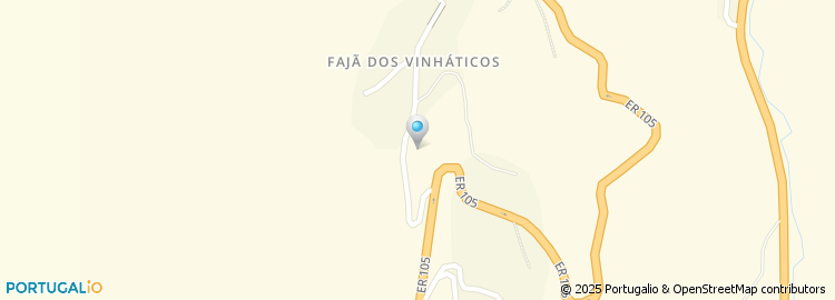 Mapa de Caminho da Fajã das Éguas