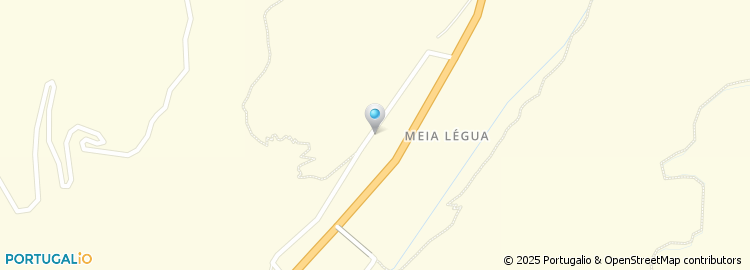 Mapa de Estrada da Meia Légua