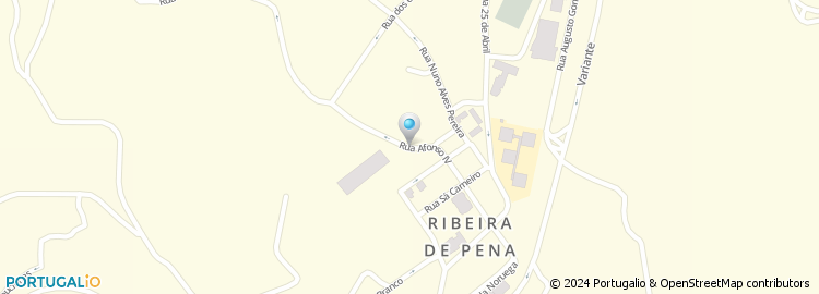 Mapa de Rua Dom Afonso IV