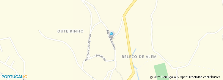 Mapa de Ribeirimo - Soc. Imobiliária, Unip., Lda