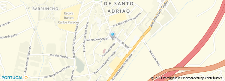 Mapa de Ribeiro Neto, Unipessoal Lda