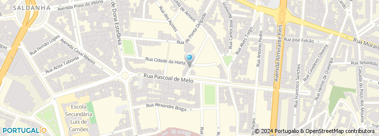 Mapa de Ribeiro Pedro J Canhoto, Lda