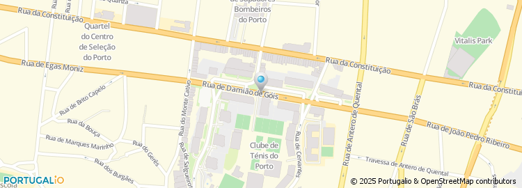 Mapa de Ribeiro, Pires, Sousa & Associados, Sroc, Lda