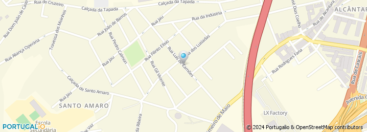 Mapa de Ribeiro & Sobrinho, Lda