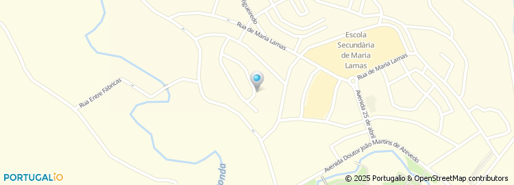 Mapa de Ricardo Eli Ferreira, Unipessoal Lda