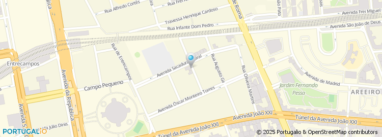 Mapa de Ricardo Gaspar & Gaspar, Lda