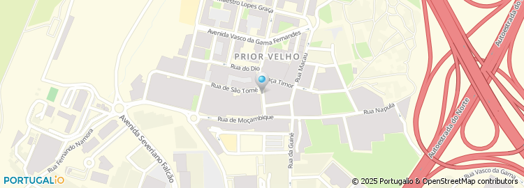 Mapa de Ricardo Tiago & Gonçalves, Lda