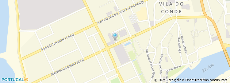 Mapa de Rio Ave Futebol Clube- Futebol Sduq, Lda