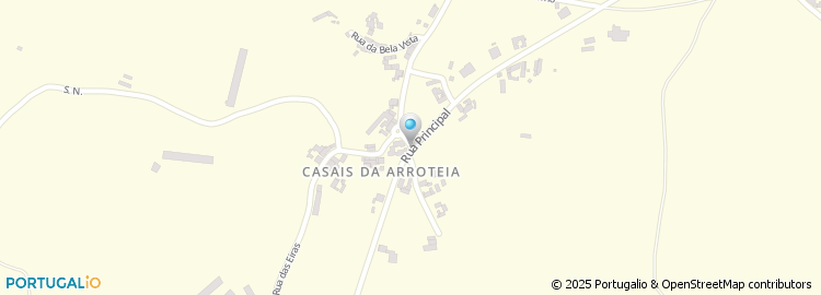 Mapa de Casais da Arroteia