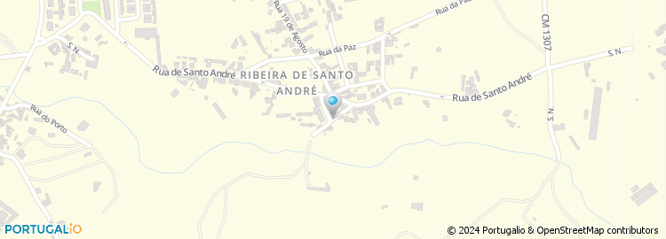 Mapa de Ribeira de Santo André