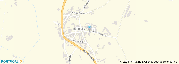 Mapa de Rua da Boavista