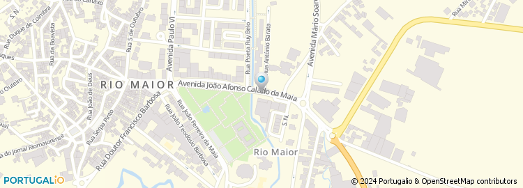 Mapa de Rua Doutor João Calado da Maia