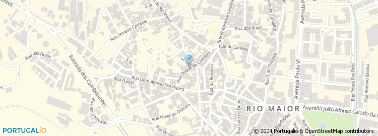 Mapa de Rua Duque de Coimbra