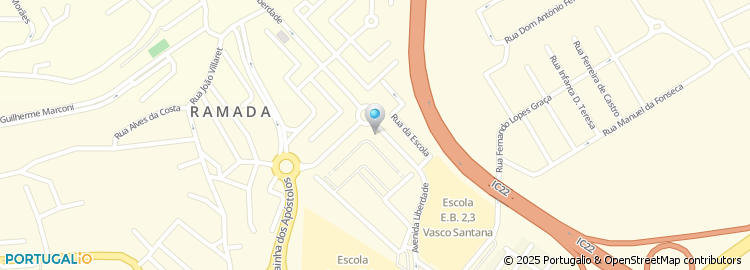 Mapa de Risca Ruiva - Cabeleireiros Lda