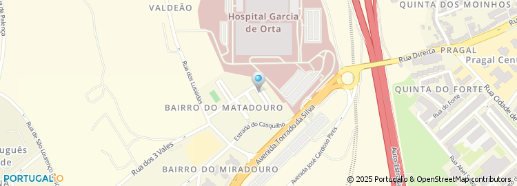 Mapa de Roberlim - Prestação de Serv. de Limpeza, Unip., Lda