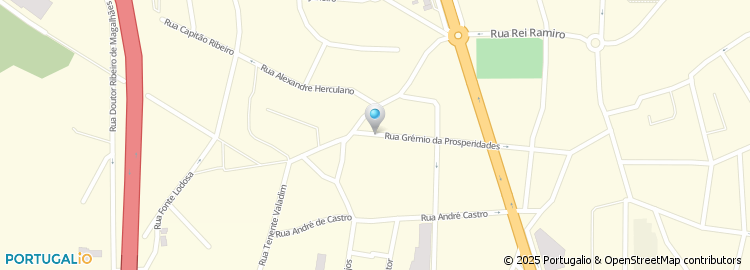 Mapa de Rocha Peixoto - Produtos Alimentares, Lda