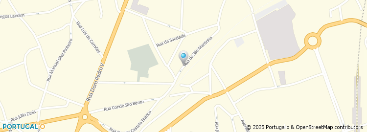 Mapa de Rodalégua - Transportes Nacionais e Internacionais, Unipessoal Lda