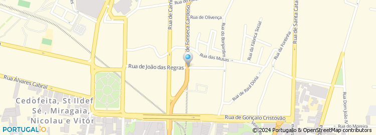 Mapa de Roditur - Automóveis de Aluguer, Lda