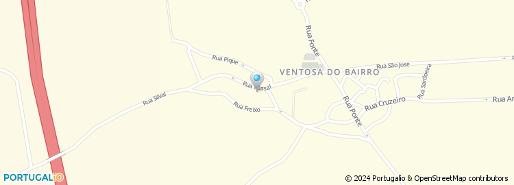 Mapa de Rodrigo Mota Jesus - Canalizações e Instalações Eléctricas, Unipessoal Lda