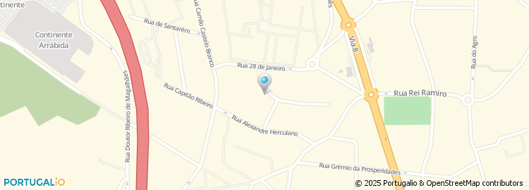 Mapa de Rodrigo Sousa Augusto, Unipessoal Lda