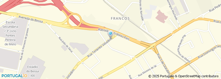 Mapa de Rodrigues Jose Silva