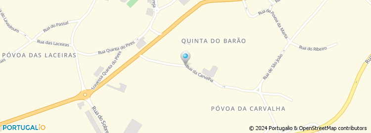 Mapa de Rodrigues, Pereira & Almeida, Lda